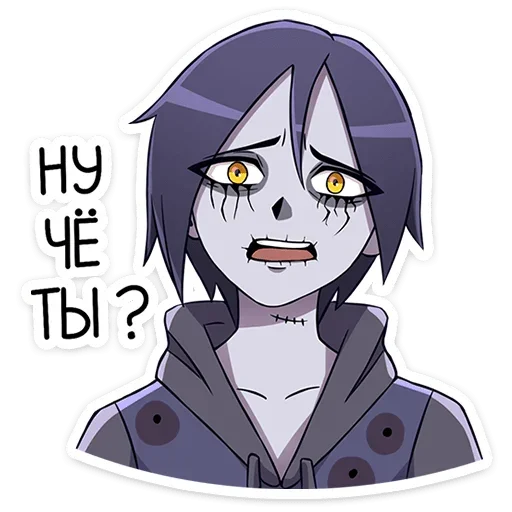 😐 Стикер «Zombie Zack» для Telegram