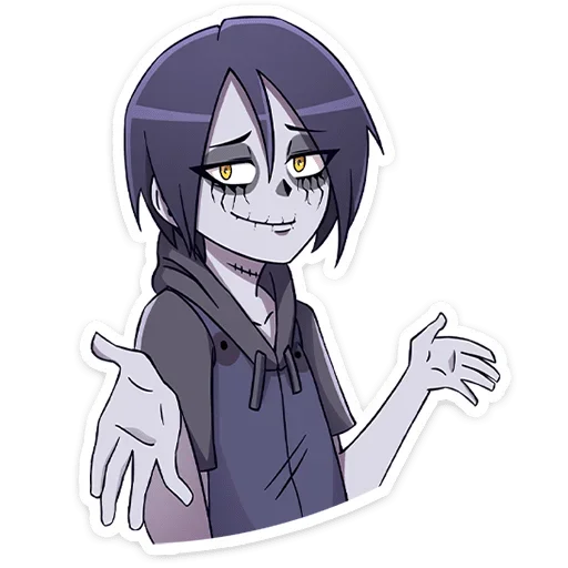 🤷‍♂️ Стикер «Zombie Zack» для Telegram