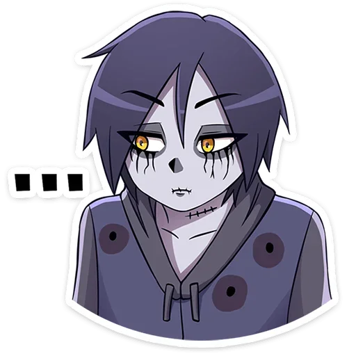 😶 Стикер «Zombie Zack» для Telegram
