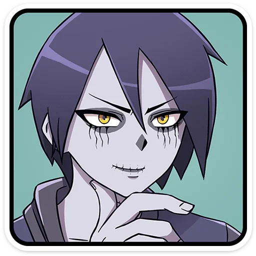 🤔 Стикер «Zombie Zack» для Telegram