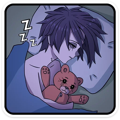 😴 Стикер «Zombie Zack» для Telegram