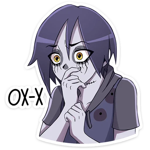 😯 Стикер «Zombie Zack» для Telegram