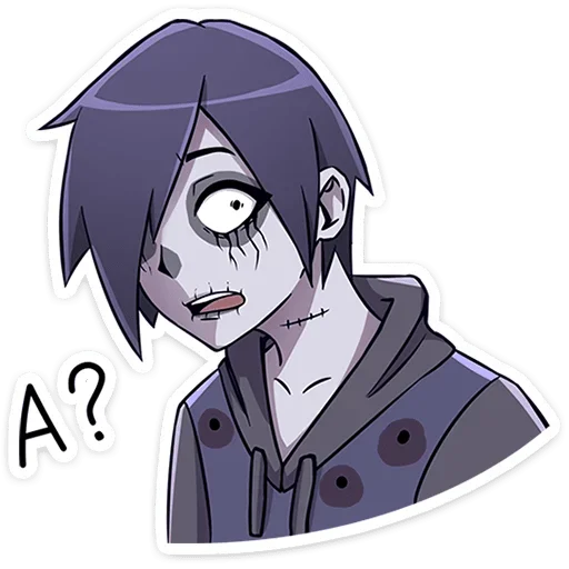 😳 Стикер «Zombie Zack» для Telegram
