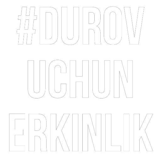 🫥 Стикер «FREEDUROV» для Telegram