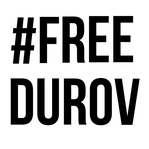 🕊️ Стикер «FREEDUROV» для Telegram