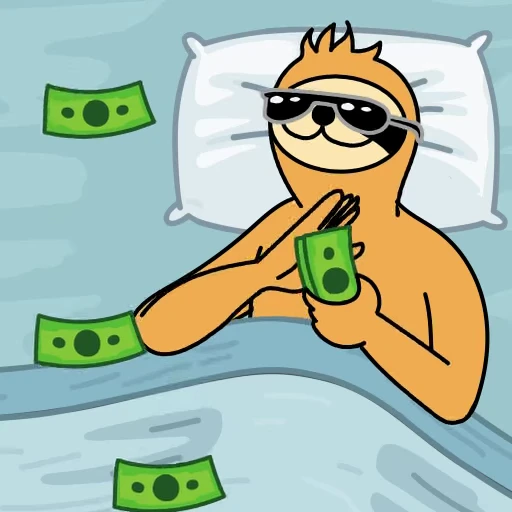 😌 Стикер «Sloth» для Telegram