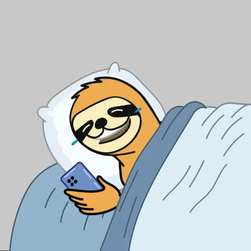 😂 Стикер «Sloth» для Telegram