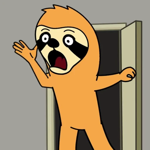 🚪 Стикер «Sloth» для Telegram