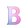 😍 Эмодзи «Фиолетово-розовый градиент» для Telegram