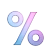🛑 Эмодзи «Фиолетово-розовый градиент» для Telegram