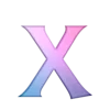 🥰 Эмодзи «Фиолетово-розовый градиент» для Telegram