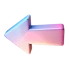 ⬅️ Эмодзи «Фиолетово-розовый градиент» для Telegram