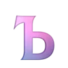 😋 Эмодзи «Фиолетово-розовый градиент» для Telegram