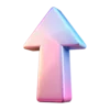 ⬆️ Эмодзи «Фиолетово-розовый градиент» для Telegram