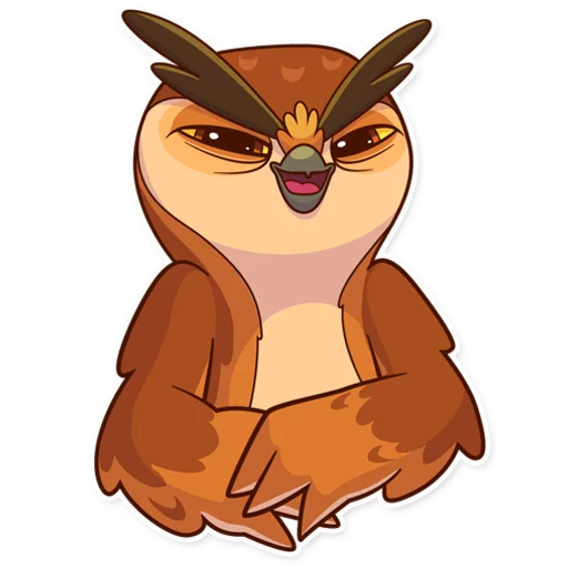 😁 Стикер «Freelance Owl» для Telegram