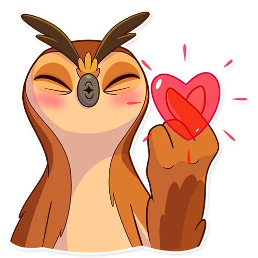 😘 Стикер «Freelance Owl» для Telegram