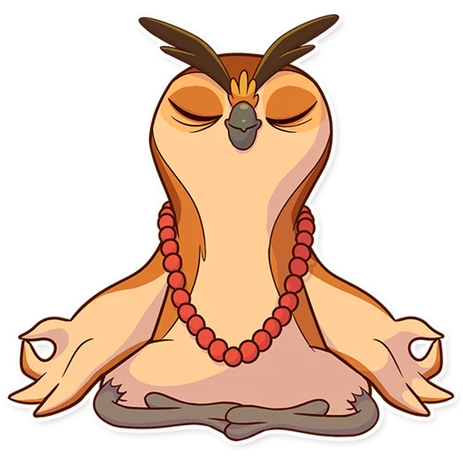 😌 Стикер «Freelance Owl» для Telegram