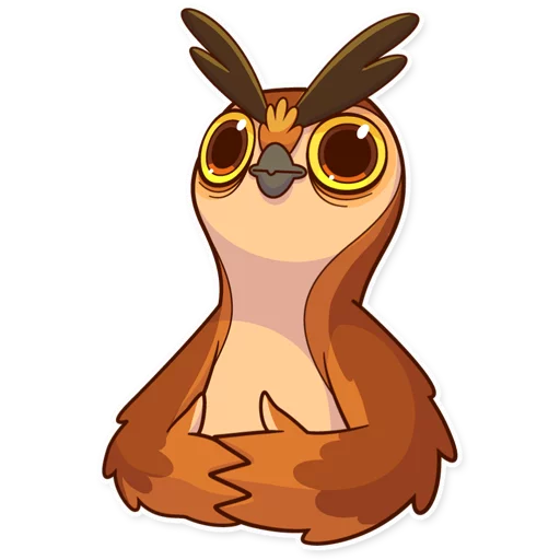 😐 Стикер «Freelance Owl» для Telegram