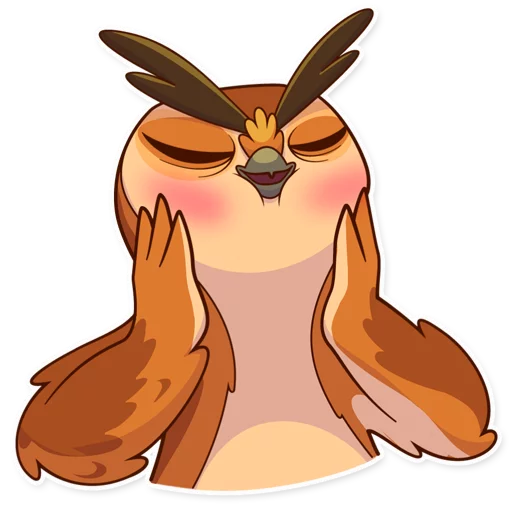 ☺️ Стикер «Freelance Owl» для Telegram
