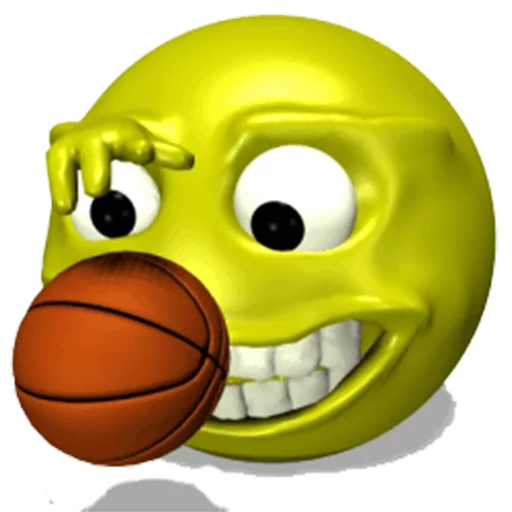 🏀 Стикер «free smiley faces» для Telegram