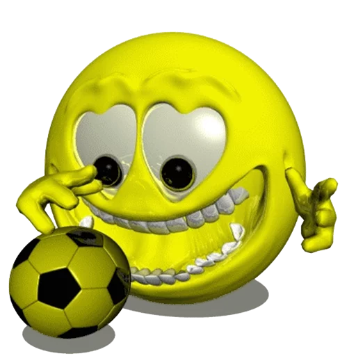 ⚽ Стикер «free smiley faces» для Telegram