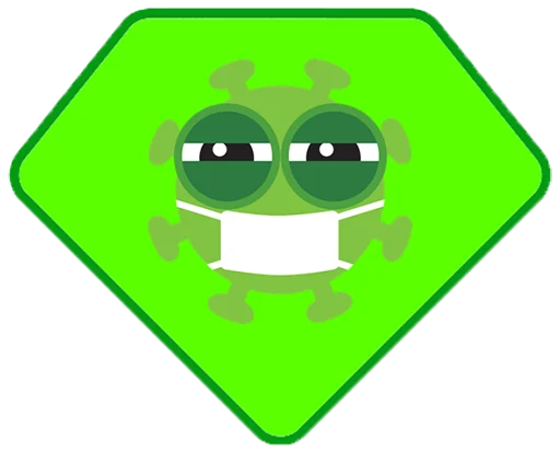 😷 Стикер «FreeTON_Covid19» для Telegram