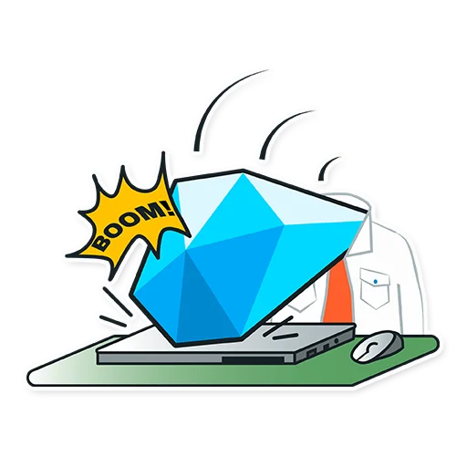 😵 Стикер «FreeTon_yuli» для Telegram