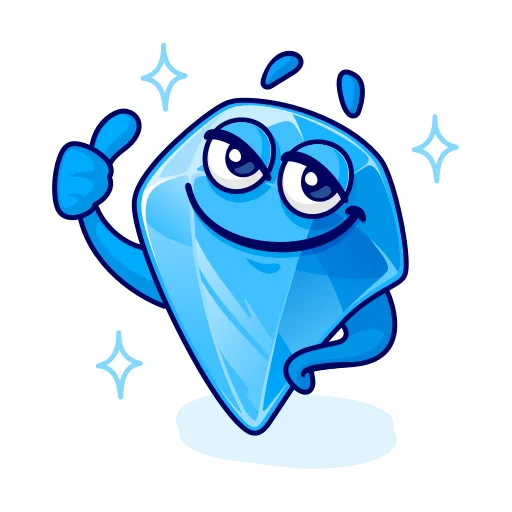 Стикерпак Free TON для Telegram — скачать