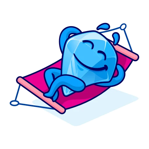 🌴 Стикер «Free TON» для Telegram