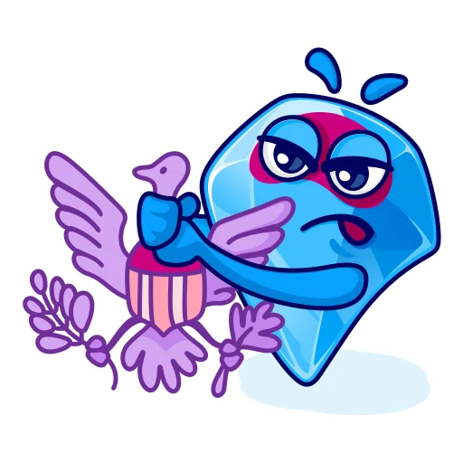 🦅 Стикер «Free TON» для Telegram