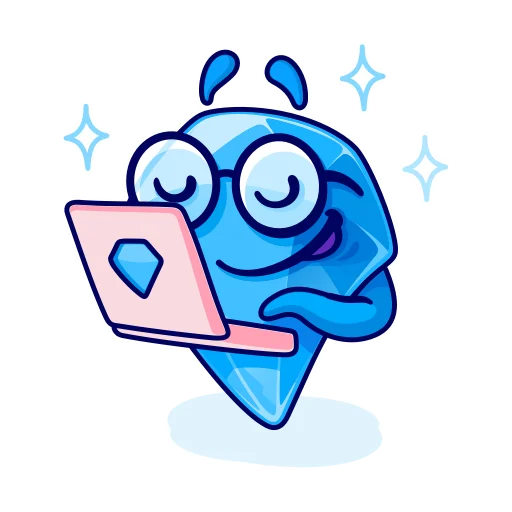 💻 Стикер «Free TON» для Telegram