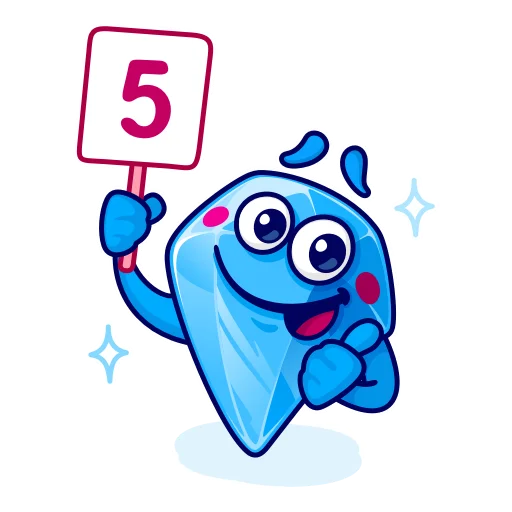 5️⃣ Стикер «Free TON» для Telegram