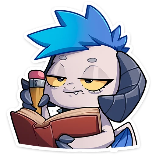 📕 Стикер «Фриз без надписей» для Telegram