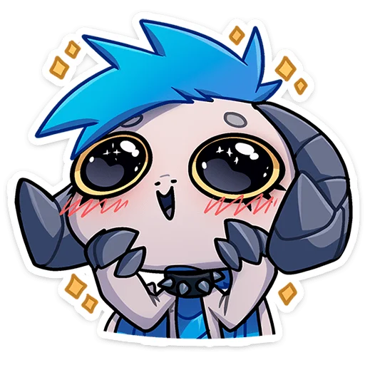 🤩 Стикер «Фриз без надписей» для Telegram