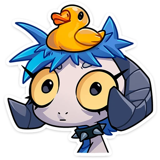 🐥 Стикер «Фриз без надписей» для Telegram