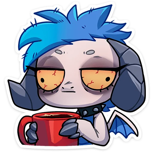 ☕️ Стикер «Фриз без надписей» для Telegram