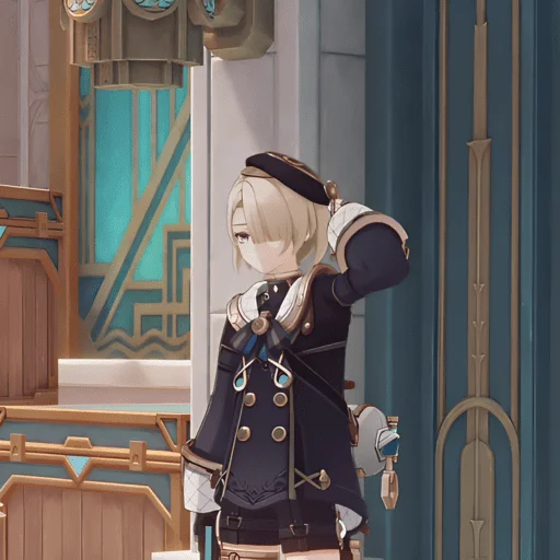 🪶 Стикер «Freminet / Genshin Impact» для Telegram