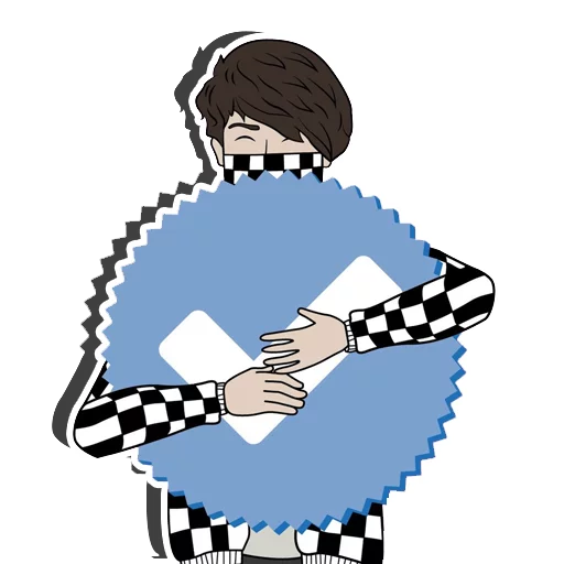✅ Стикер «ФРЕНДЗОНА FAN» для Telegram