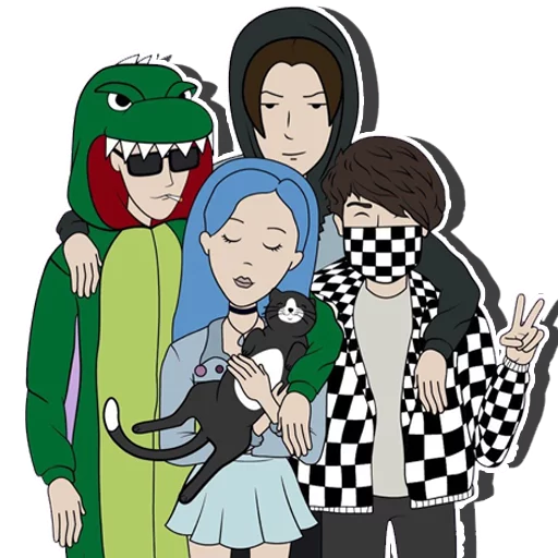 👏 Стикер «ФРЕНДЗОНА FAN» для Telegram
