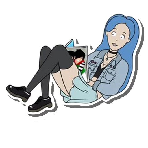 📓 Стикер «ФРЕНДЗОНА FAN» для Telegram