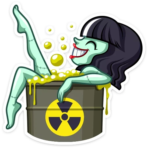 🛀 Стикер «Фрэнни» для Telegram