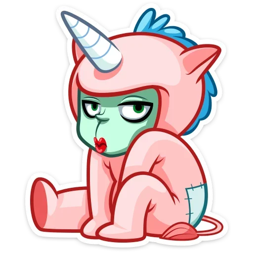 🦄 Стикер «Фрэнни» для Telegram