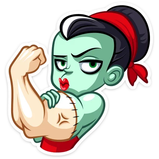 💪 Стикер «Фрэнни» для Telegram