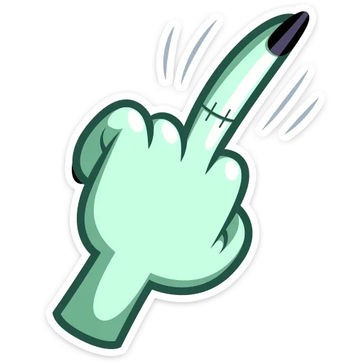 🖕 Стикер «Фрэнни» для Telegram