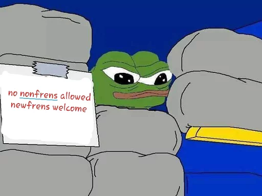 ⛔️ Стикер «frens» для Telegram