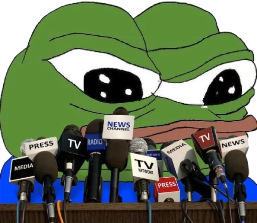 🎤 Стикер «frens» для Telegram