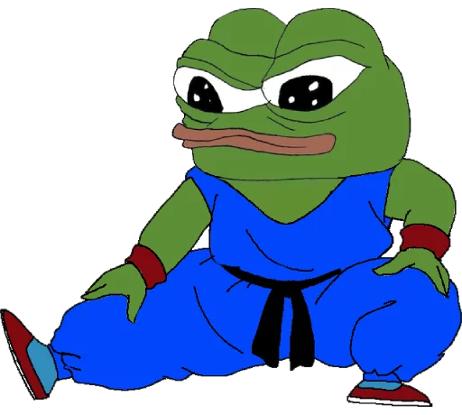 🥋 Стикер «frens» для Telegram