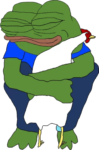 🐔 Стикер «frens» для Telegram
