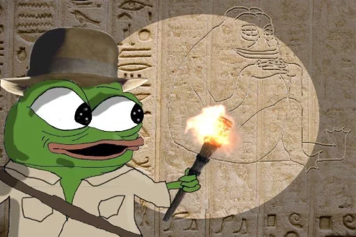 🏜 Стикер «frens» для Telegram