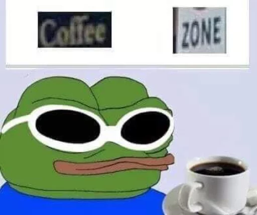 ☕️ Стикер «frens» для Telegram